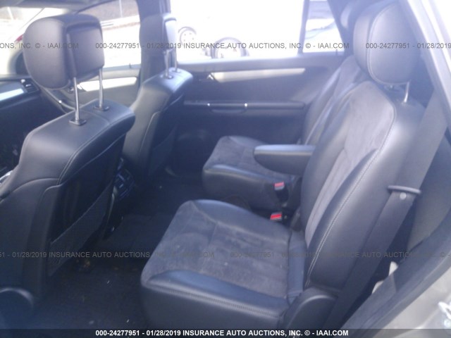 4JGCB65E66A001117 - 2006 MERCEDES-BENZ R 350 GRAY photo 8