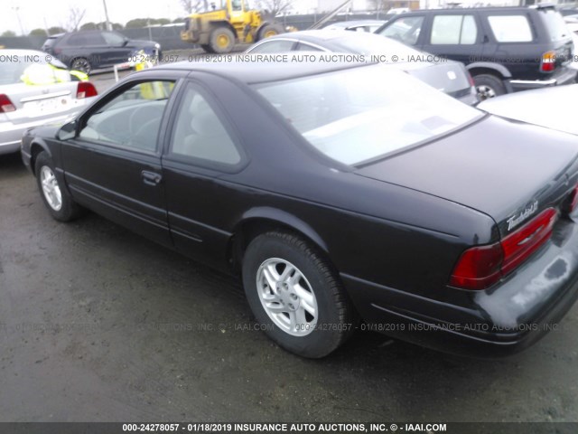 1FALP62W3TH148393 - 1996 FORD THUNDERBIRD LX GRAY photo 3