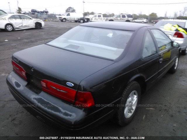 1FALP62W3TH148393 - 1996 FORD THUNDERBIRD LX GRAY photo 4