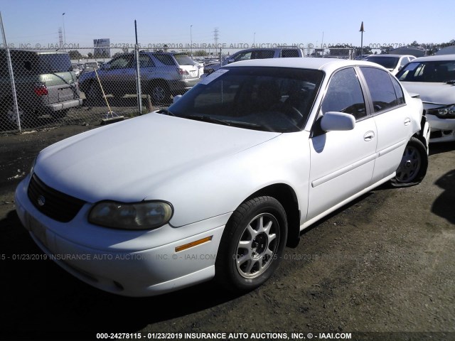 1G1NE52M7VY132517 - 1997 CHEVROLET MALIBU LS WHITE photo 2