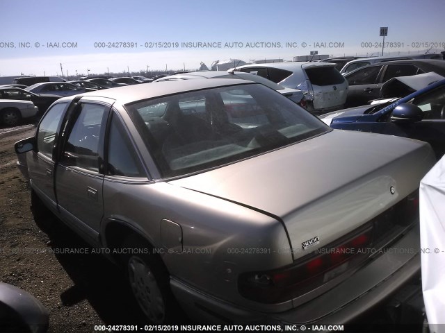 2G4WB52K0T1516606 - 1996 BUICK REGAL CUSTOM SILVER photo 3