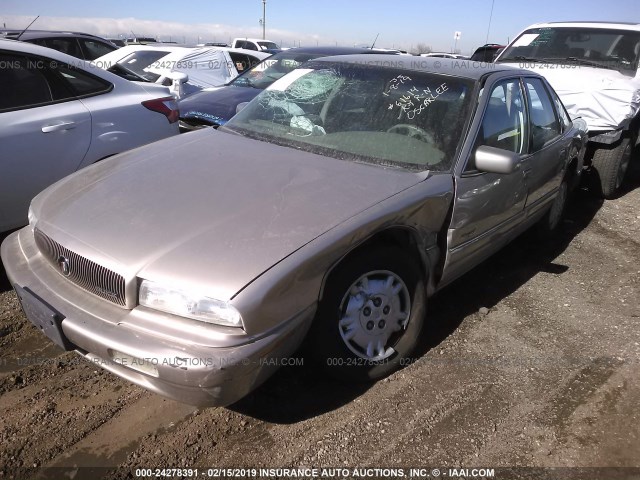 2G4WB52K0T1516606 - 1996 BUICK REGAL CUSTOM SILVER photo 6