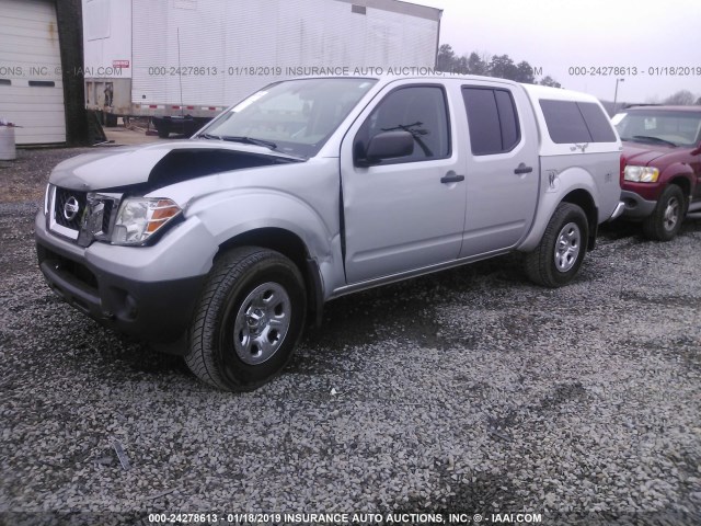 1N6AD0EV9CC434964 - 2012 NISSAN FRONTIER S/SV/SL/PRO-4X SILVER photo 2