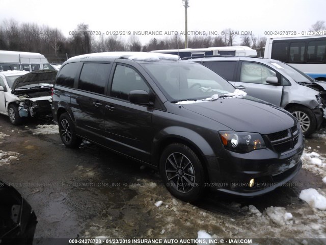 2C4RDGEG2JR341899 - 2018 DODGE GRAND CARAVAN GT 灰色 照片 1