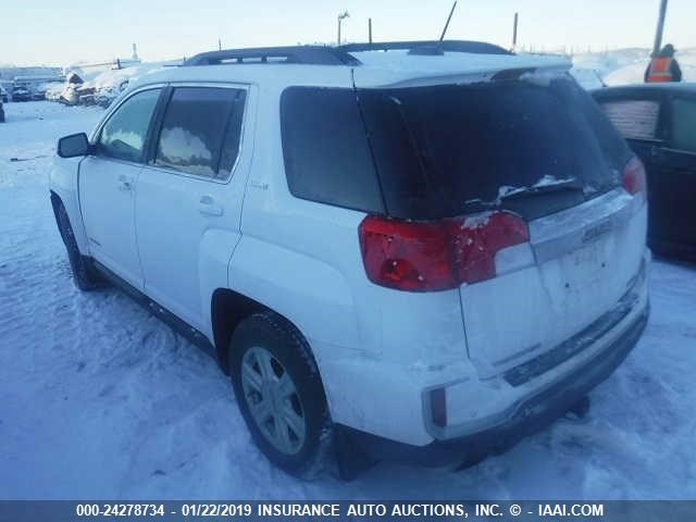 2GKFLTEK2G6312503 - 2016 GMC TERRAIN SLE WHITE photo 3