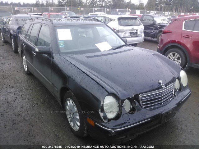 WDBJH65J11B360450 - 2001 MERCEDES-BENZ E 320 BLACK photo 1