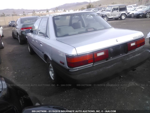 JT2SV24E7K3350621 - 1989 TOYOTA CAMRY SILVER photo 3