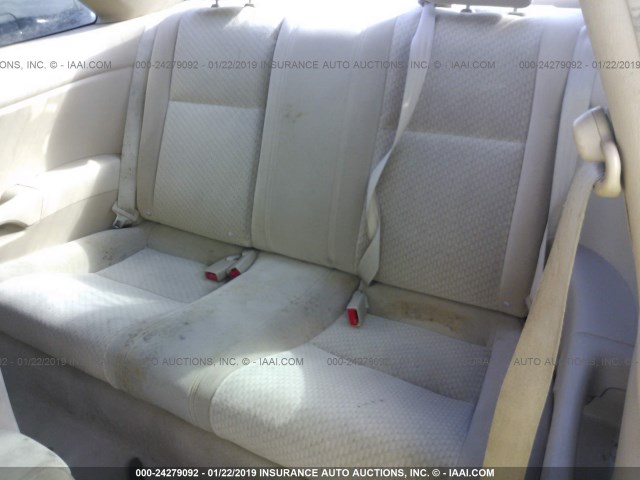 1HGEM21165L016322 - 2005 HONDA CIVIC DX VP BLUE photo 8