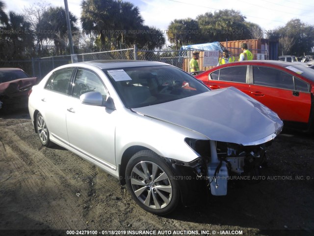 4T1BK3DB0CU471512 - 2012 TOYOTA AVALON LIMITED SILVER photo 1