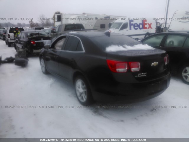 1G11C5SL7FF265528 - 2015 CHEVROLET MALIBU 1LT BLACK photo 3