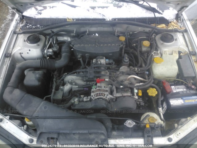 4S3BH675836615970 - 2003 SUBARU LEGACY OUTBACK AWP 银色 照片 10