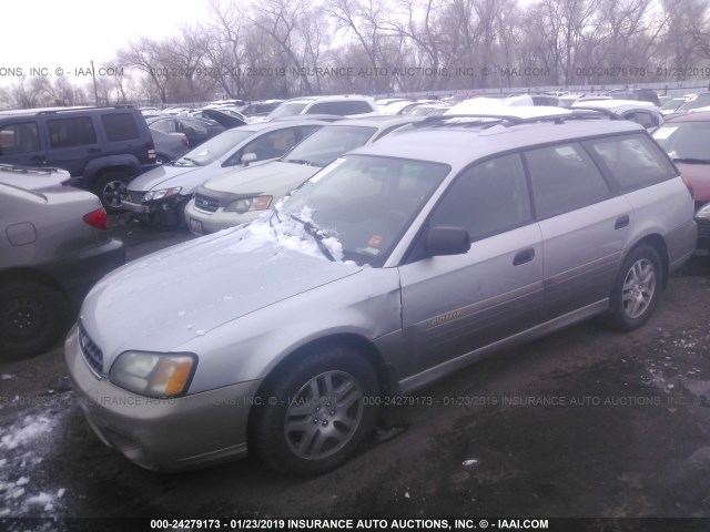 4S3BH675836615970 - 2003 SUBARU LEGACY OUTBACK AWP 银色 照片 2