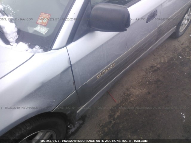 4S3BH675836615970 - 2003 SUBARU LEGACY OUTBACK AWP 银色 照片 6