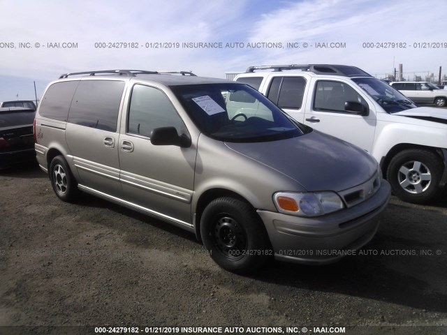 1GHDX13E7YD232359 - 2000 OLDSMOBILE SILHOUETTE LUXURY GOLD photo 1