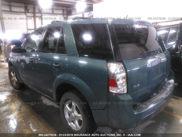 5GZCZ33D87S829835 - 2007 SATURN VUE მწვანე ფოტო 3