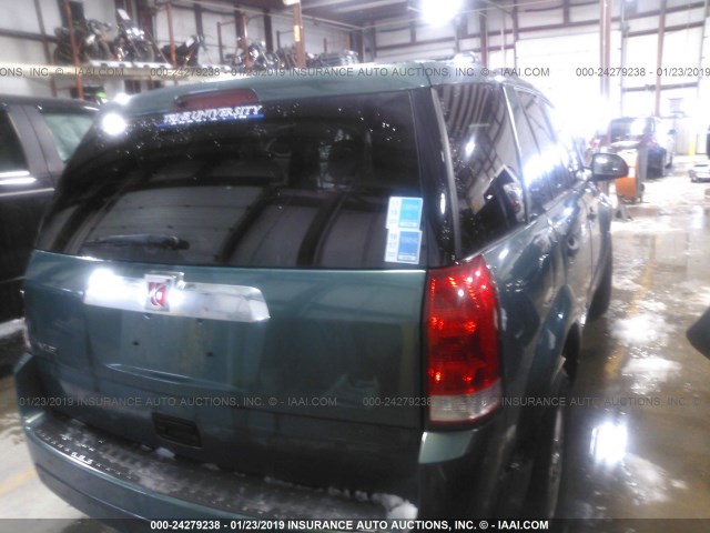 5GZCZ33D87S829835 - 2007 SATURN VUE მწვანე ფოტო 4