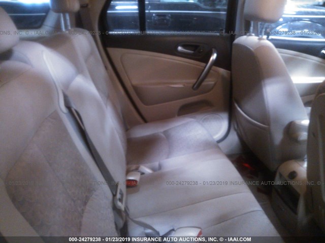 5GZCZ33D87S829835 - 2007 SATURN VUE მწვანე ფოტო 8