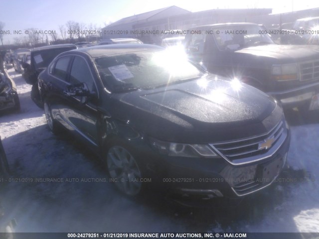 1G1145S33HU140747 - 2017 CHEVROLET IMPALA PREMIER Navy photo 1