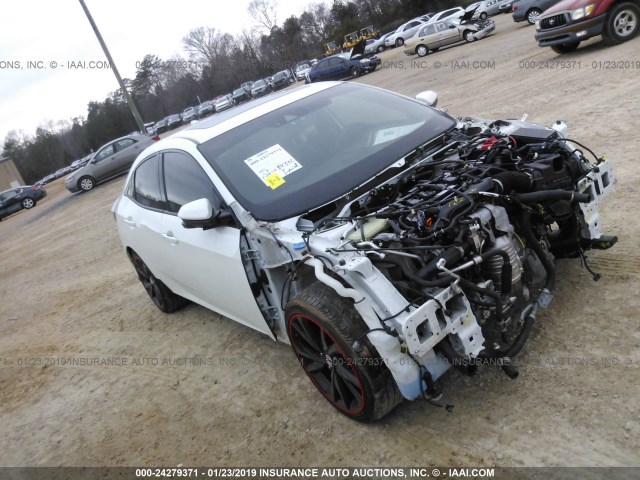 SHHFK7H98HU231742 - 2017 HONDA CIVIC SPORT TOURING WHITE photo 1