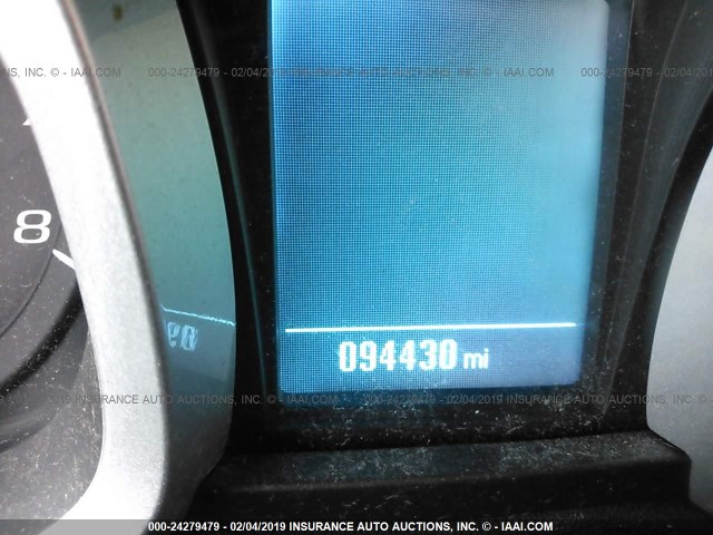 2GNFLDE55C6390805 - 2012 CHEVROLET EQUINOX LT RED photo 7