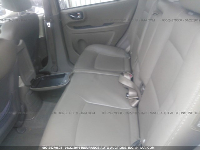 KM8SC13E24U685836 - 2004 HYUNDAI SANTA FE GLS/LX WHITE photo 8