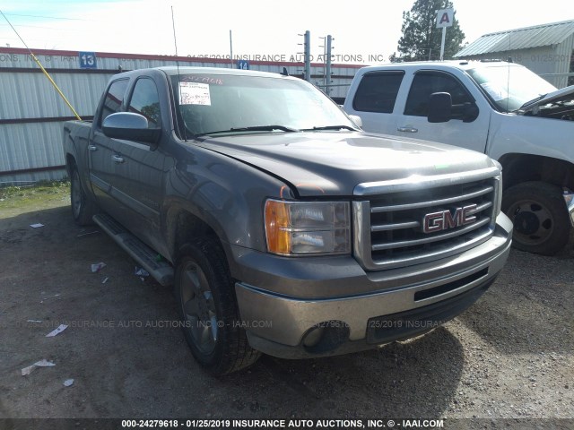 3GTP1VE05DG105877 - 2013 GMC SIERRA C1500 SLE SILVER photo 1