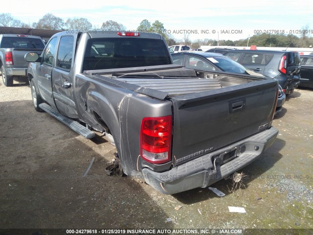 3GTP1VE05DG105877 - 2013 GMC SIERRA C1500 SLE SILVER photo 3