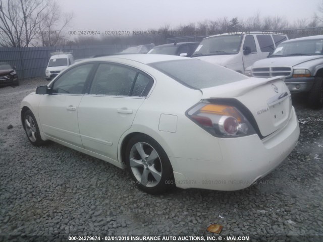 1N4BL21E69N411883 - 2009 NISSAN ALTIMA 3.5SE/3.5SL WHITE photo 3