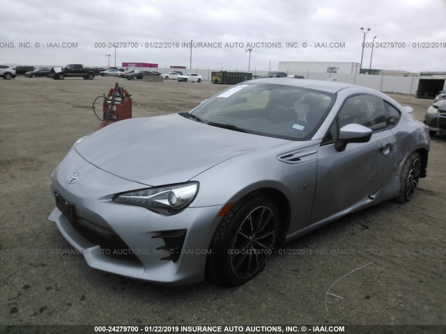 JF1ZNAA15H9711258 - 2017 TOYOTA 86 SPECIAL EDITION GRAY photo 2