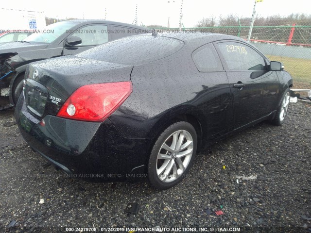 1N4BL24E89C179231 - 2009 NISSAN ALTIMA 3.5SE BLACK photo 4