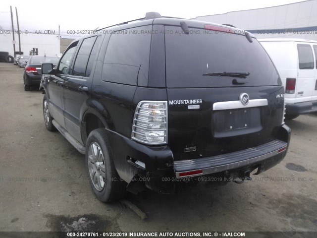 4M2EN4J83AUJ02089 - 2010 MERCURY MOUNTAINEER PREMIER BLACK photo 3