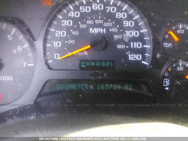 1GNDS13S132251527 - 2003 CHEVROLET TRAILBLAZER  BLACK photo 7