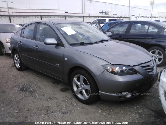 JM1BK323751227568 - 2005 MAZDA 3 S SILVER photo 1