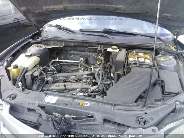 JM1BK323751227568 - 2005 MAZDA 3 S SILVER photo 10