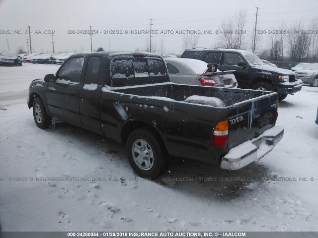 5TEVL52N52Z125050 - 2002 TOYOTA TACOMA XTRACAB BLACK photo 3