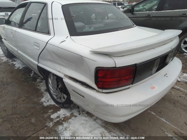 1G3NL52MXWM309454 - 1998 OLDSMOBILE ACHIEVA SL WHITE photo 6