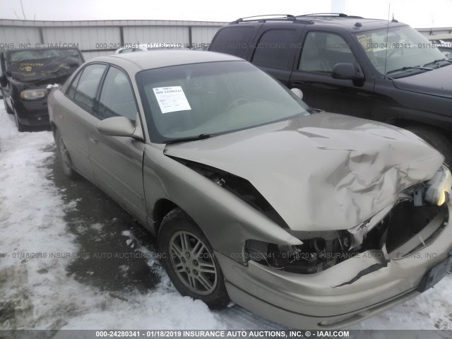 2G4WB52K731217274 - 2003 BUICK REGAL LS GOLD photo 1