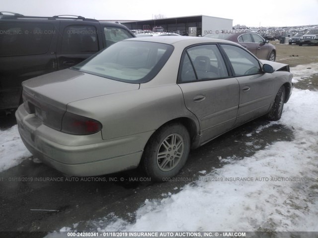 2G4WB52K731217274 - 2003 BUICK REGAL LS GOLD photo 4