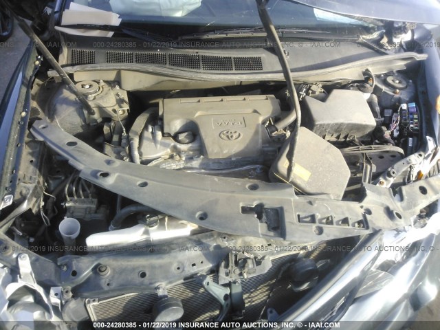 4T1BF1FK6EU346118 - 2014 TOYOTA CAMRY L/SE/LE/XLE 黑色 照片 10