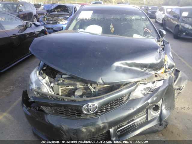 4T1BF1FK6EU346118 - 2014 TOYOTA CAMRY L/SE/LE/XLE 黑色 照片 6