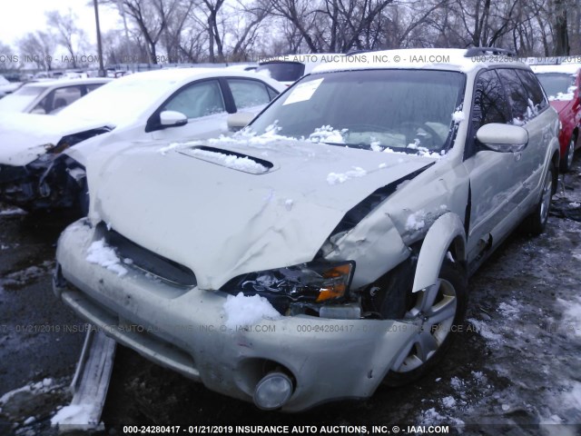 4S4BP68C454358154 - 2005 SUBARU LEGACY OUTBACK 2.5 XT GOLD photo 6