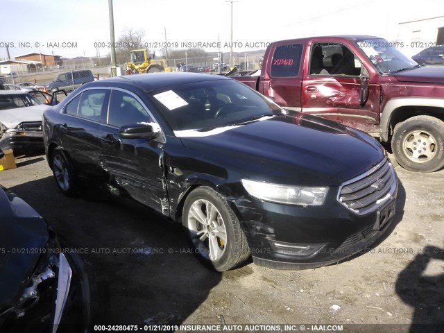 1FAHP2E83EG130643 - 2014 FORD TAURUS SEL BLACK photo 1