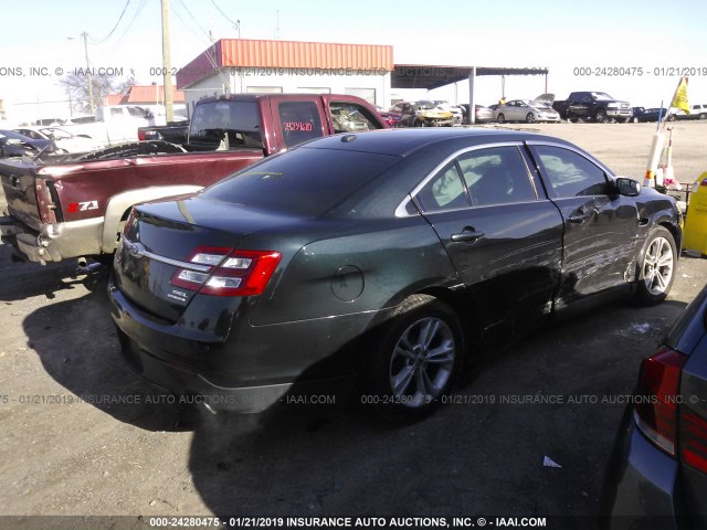 1FAHP2E83EG130643 - 2014 FORD TAURUS SEL BLACK photo 4