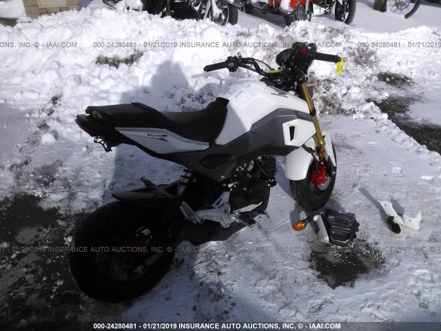 MLHJC7516J5005775 - 2018 HONDA GROM WHITE photo 4