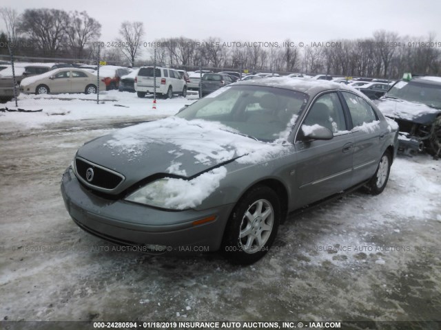 1MEFM55S42G635897 - 2002 MERCURY SABLE LS PREMIUM GREEN photo 2