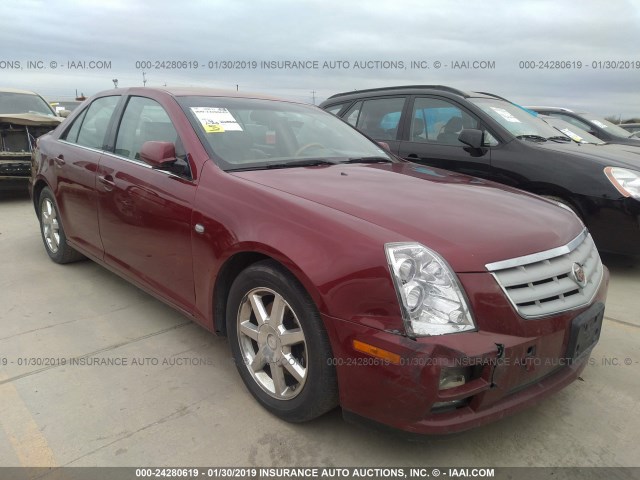 1G6DW677X50206457 - 2005 CADILLAC STS RED photo 1