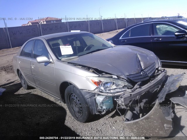 JTDBE32K640257356 - 2004 TOYOTA CAMRY LE/XLE Қоңыр фото 1