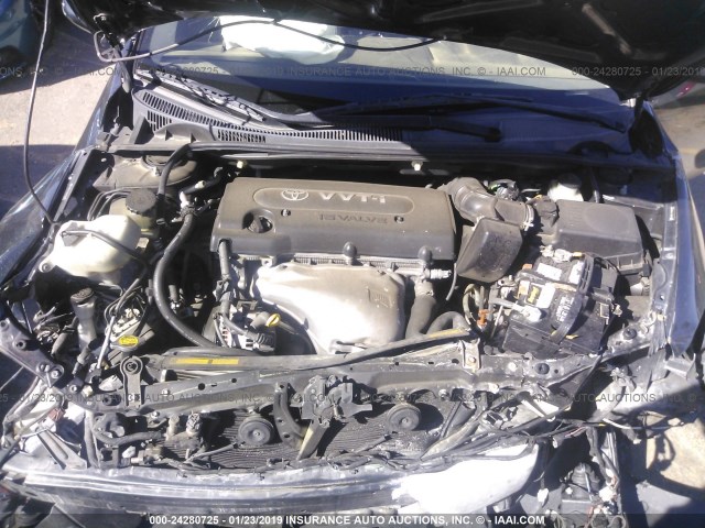 JTKDE167560084959 - 2006 TOYOTA SCION TC GREEN photo 10