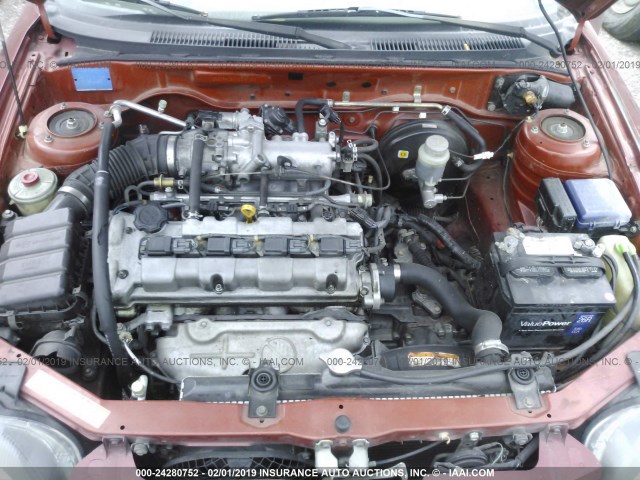 JS2GB41S015209085 - 2001 SUZUKI ESTEEM GL/GLX/GLX SPORT RED photo 10