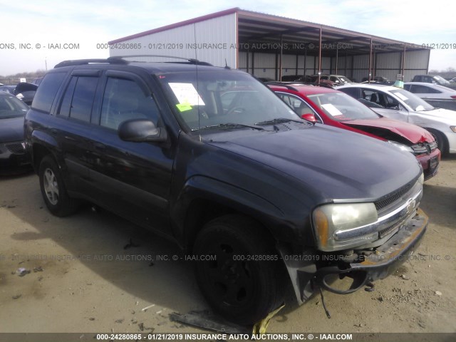 1GNDT13S552141063 - 2005 CHEVROLET TRAILBLAZER LS/LT GRAY photo 1